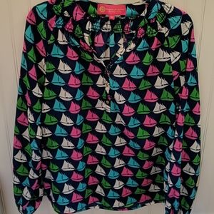 Macbeth Collection sailboat shirt